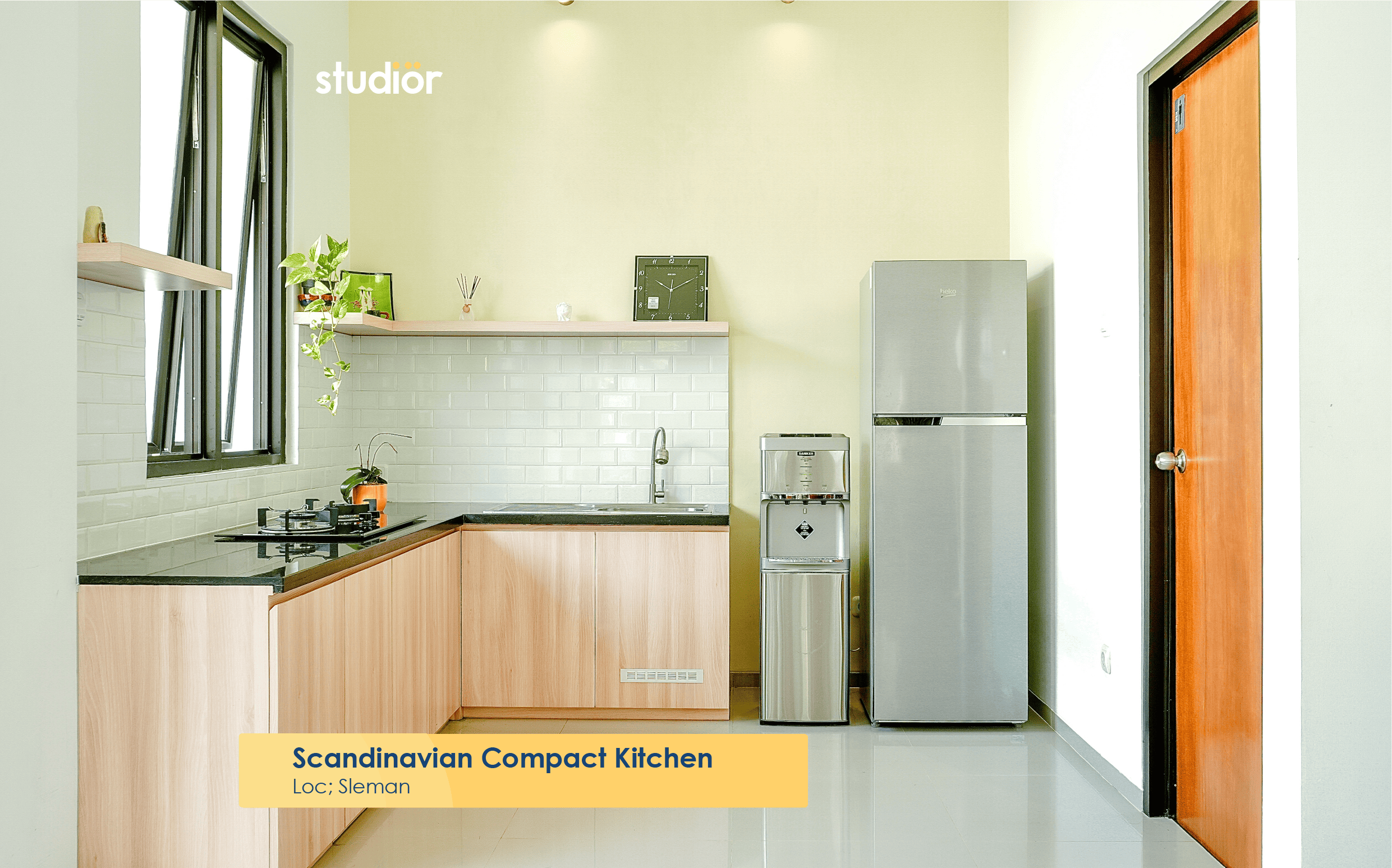 Scandinavian Compact Kitchen